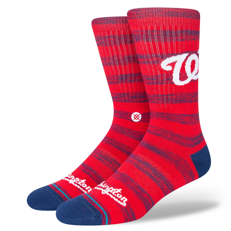 Washington Nationals Twist Crew Socks