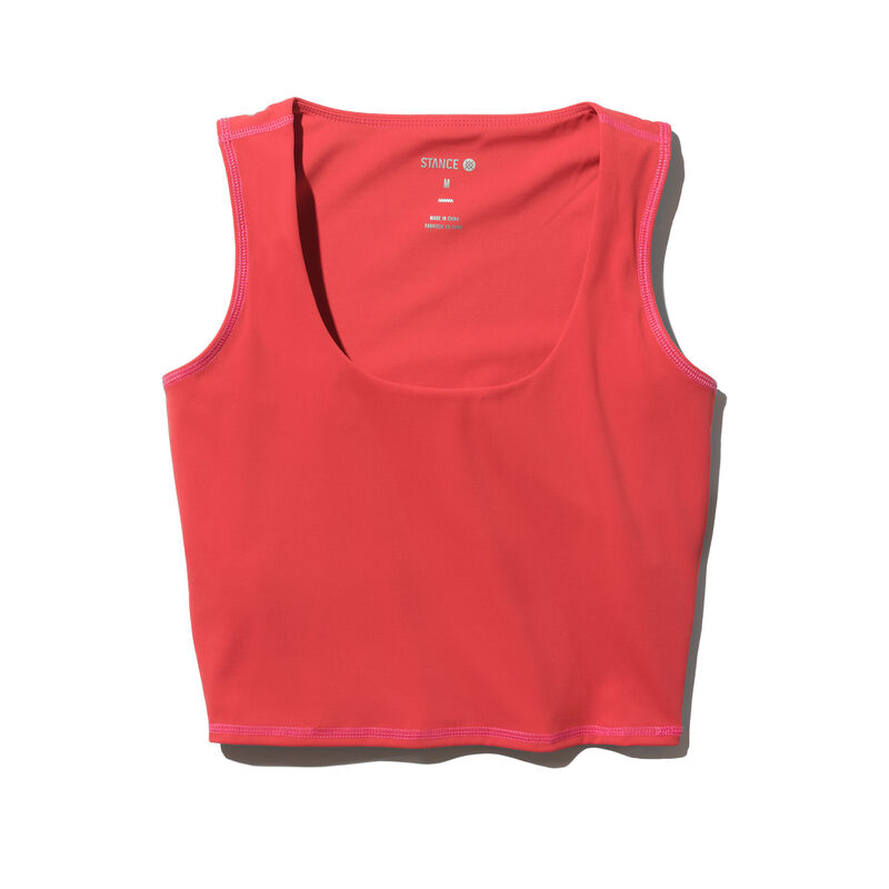 HAPPENINGS WMNS CROP TNK | WAPPD22TNK | RED | XS image number 1